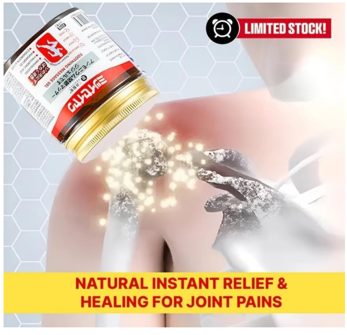 japanese instant pain relief soothing massage gel | fast-acting muscle & joint comfort | with mugwort oil, camphor & lactic acid | relief for back, neck, shoulders & knees – (100g pack of 2)